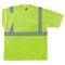 Ergodyne Hi-Vis T-Shirt, 100% recycled polyester, Lime, 5XL 8289-ECO - alternate 3